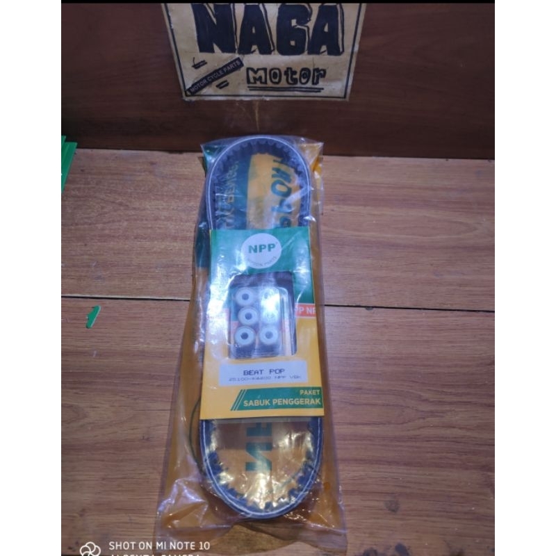 Vanbelt Komplit Roller CVT Beat Pop Beat Esp Scoopy Esp Vario 110 Esp NPP