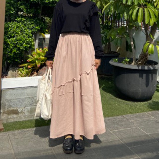 Nalani linen skirt By March