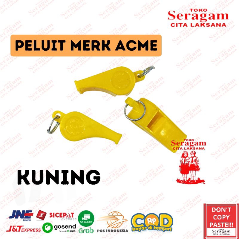 Peluit Pluit Priwitan ACME untuk Pramuka / Satpam / Security / Wasit