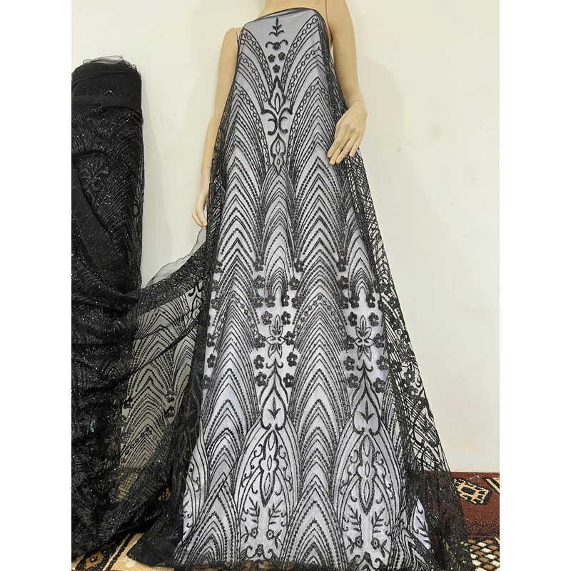 Kain Tile / Tulle Sugar Candy / Tille Candy Crush aneka design