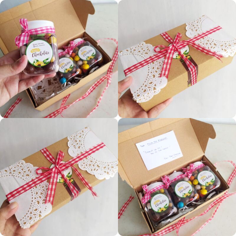 

Hampers Kado Ramadhan triple mini mix coklat botol murah