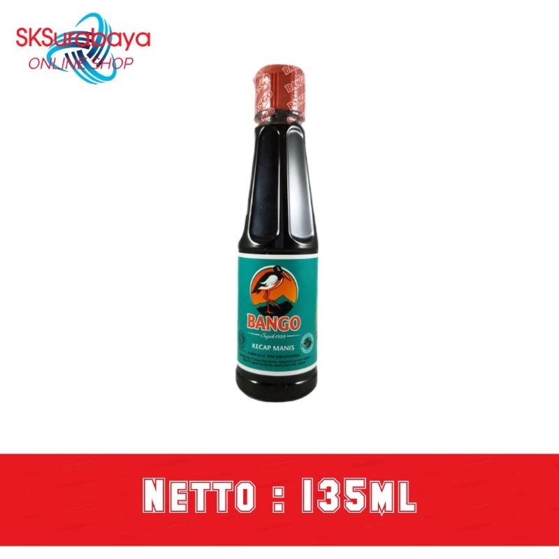 

Bango kecap manis 135ml kemasan botol