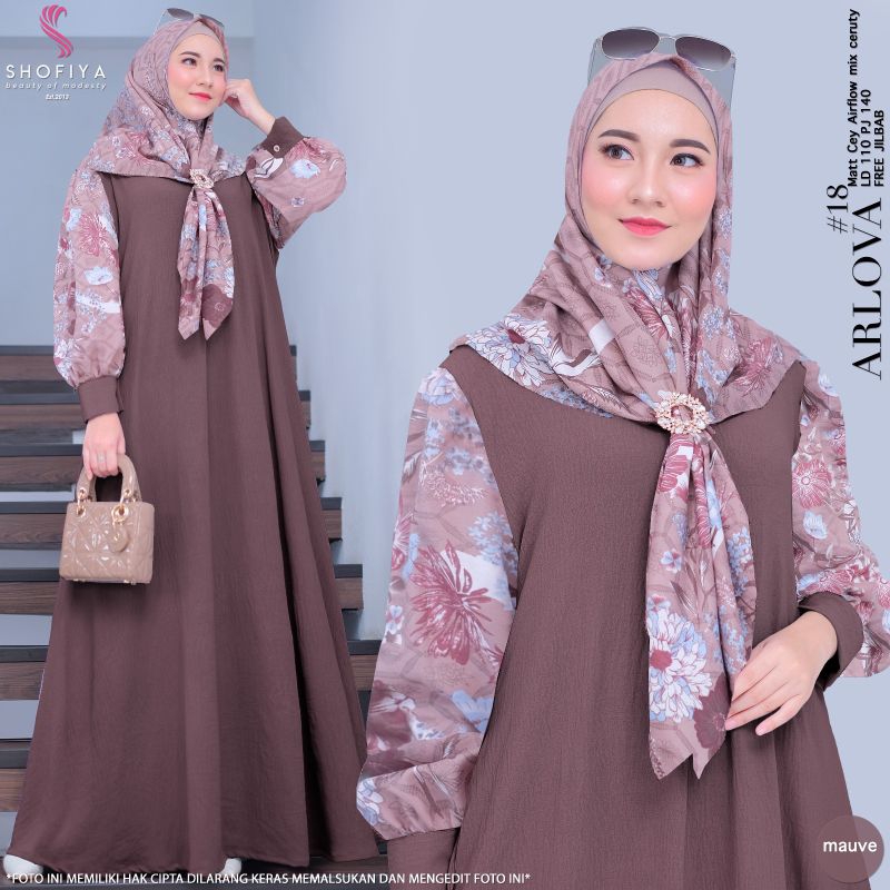 ARLOVA DRESS SET HIJAB #18