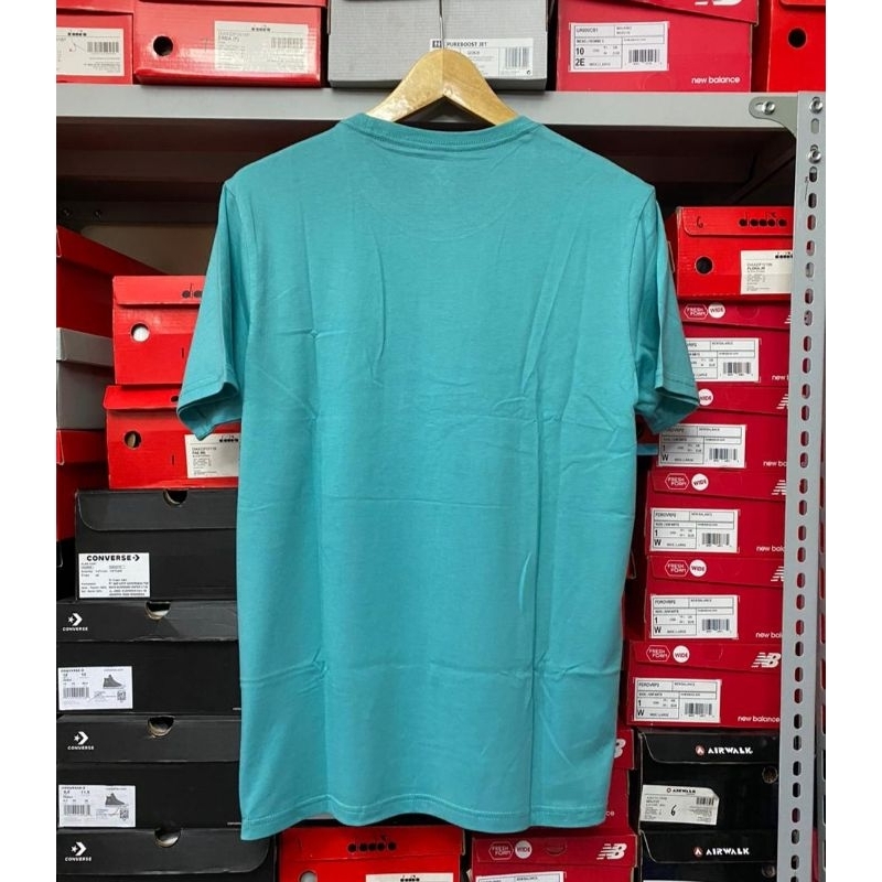 Converse Men Tee Aqua CONX2MT501AQ Kaos Pria Original