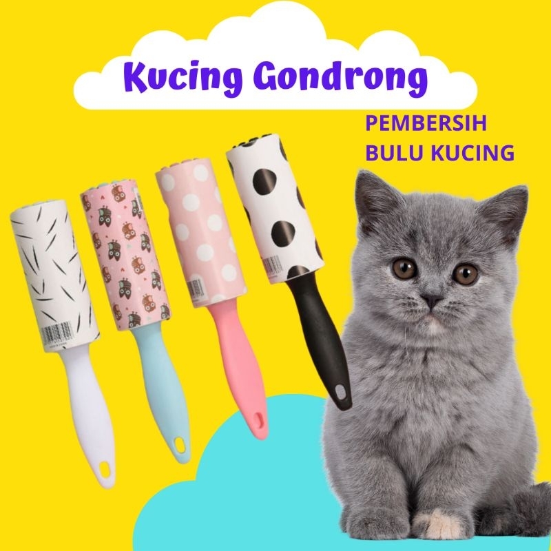 Pembersih Bulu Kucing Lint Roller Alat Pembersih Bulu Kucing