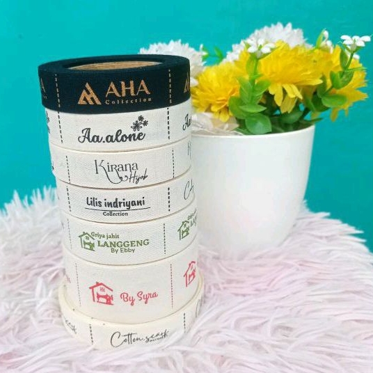 

[ PROMO ] Label merek/label hijab/label baju/label katun murah