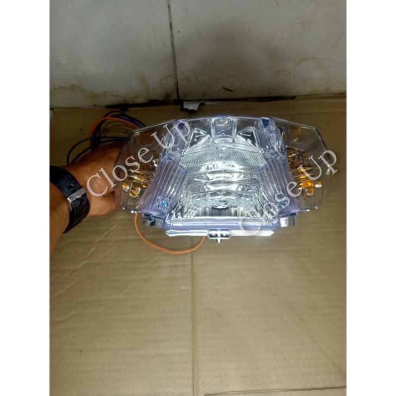 LAMPU STOP REM BELAKANG BEAT ECO BEAT STREET 2016 2017 2018 2019 PUTIH