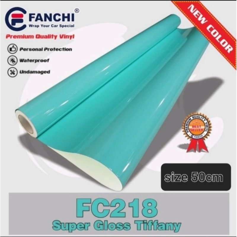 ROLL Sticker Fanchi FC218 Super Gloss Tiffany 50cm × 8,5m ROLL