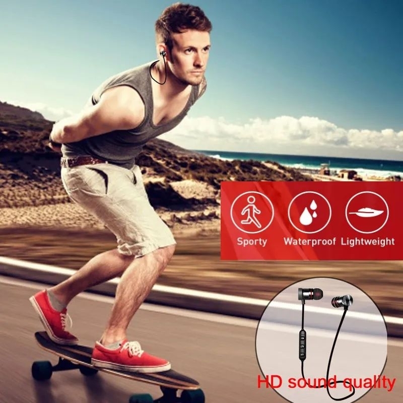 Handsfree Bluetooth Sport Magnetic