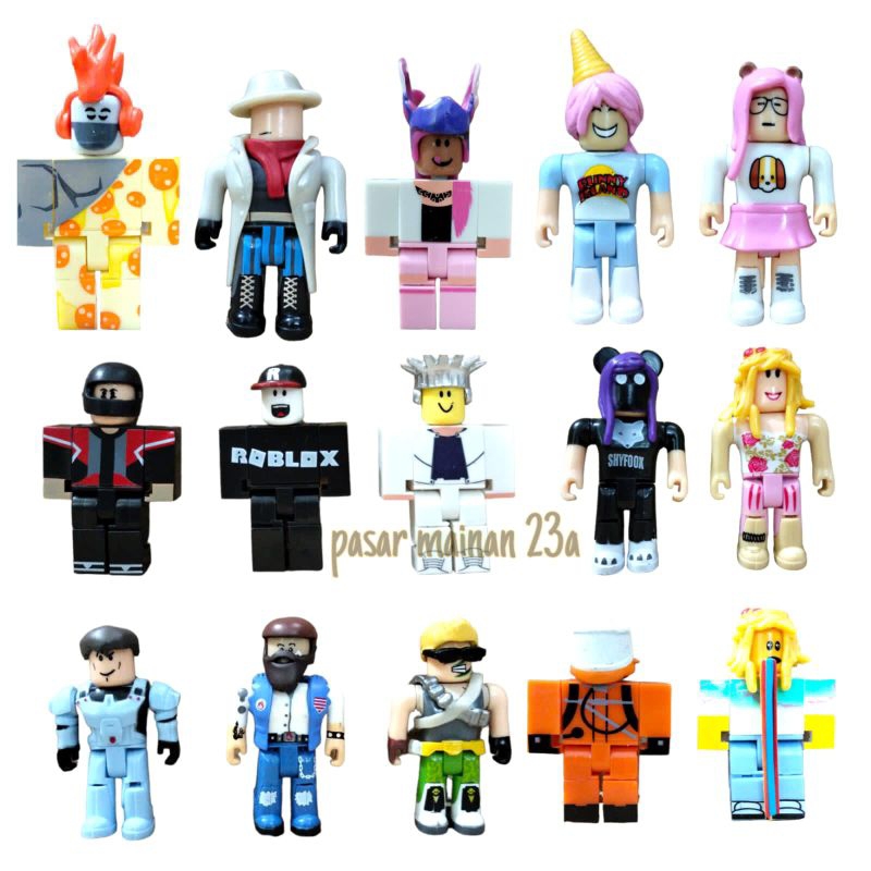 Mainan Roblox Mini Figure Roblox Satuan Random Miniatur Pajangan topper Cake