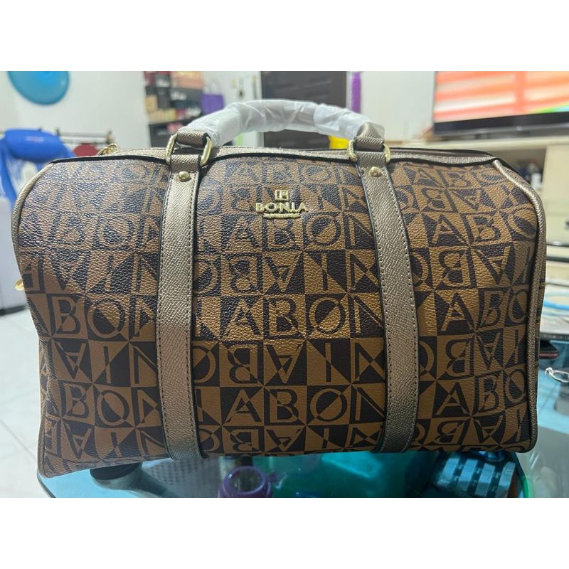 Tas Bonia Original Speedy S Monogram 3 Warna Singapore Uk 20x13x15cm