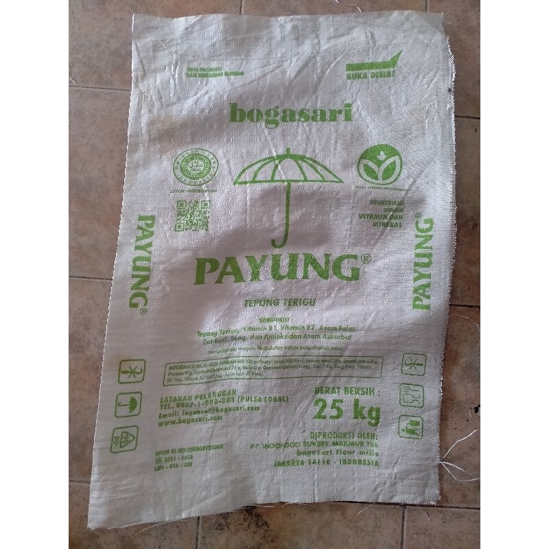 terlaris (10 pcs)karung plastik bekas|karung bekas terigu 25kg|karung multifungsi
