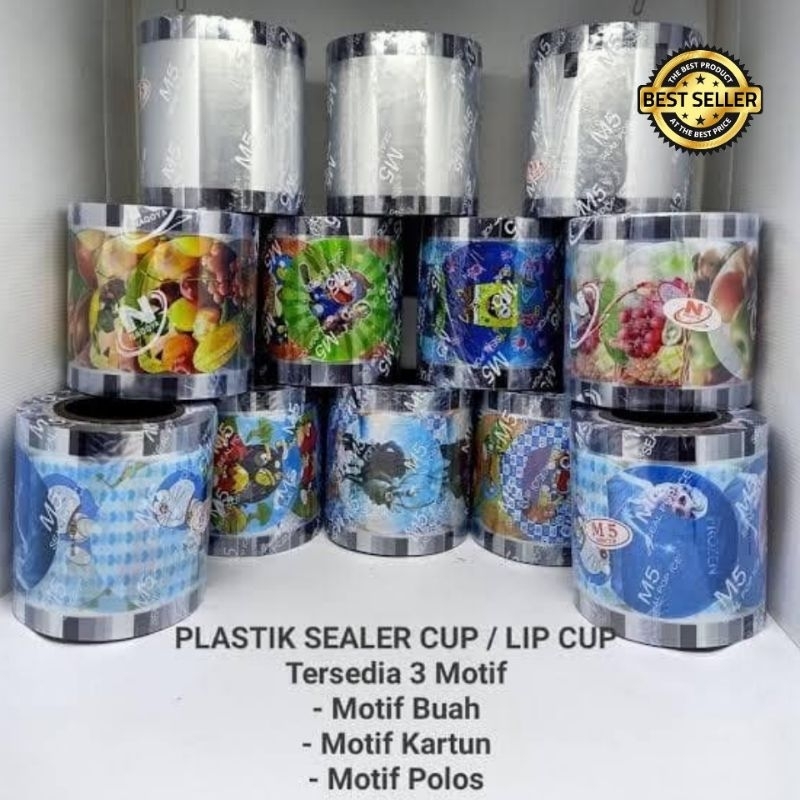 Plastik Lid Sealer Cup Polos 1000cup | Cup Sealer | seal cup polos