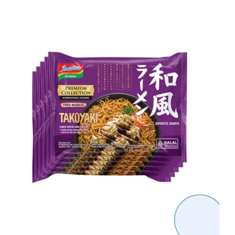 Indomie Japanese Ramen Tori Miso Shoyu Takoyaki