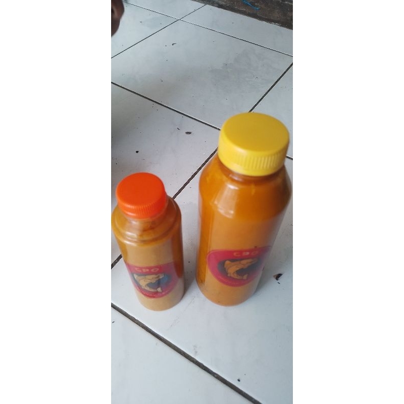 MINYAK SAWIT MENTAH 500 GRAM (CPO)