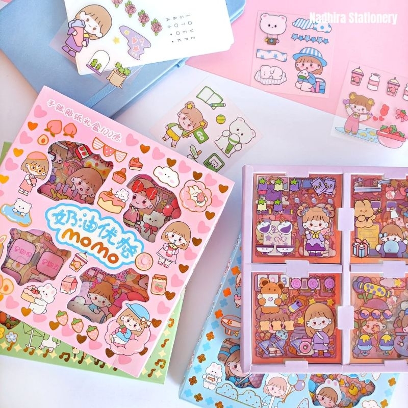 

STICKER MOMO ISI 100LBR