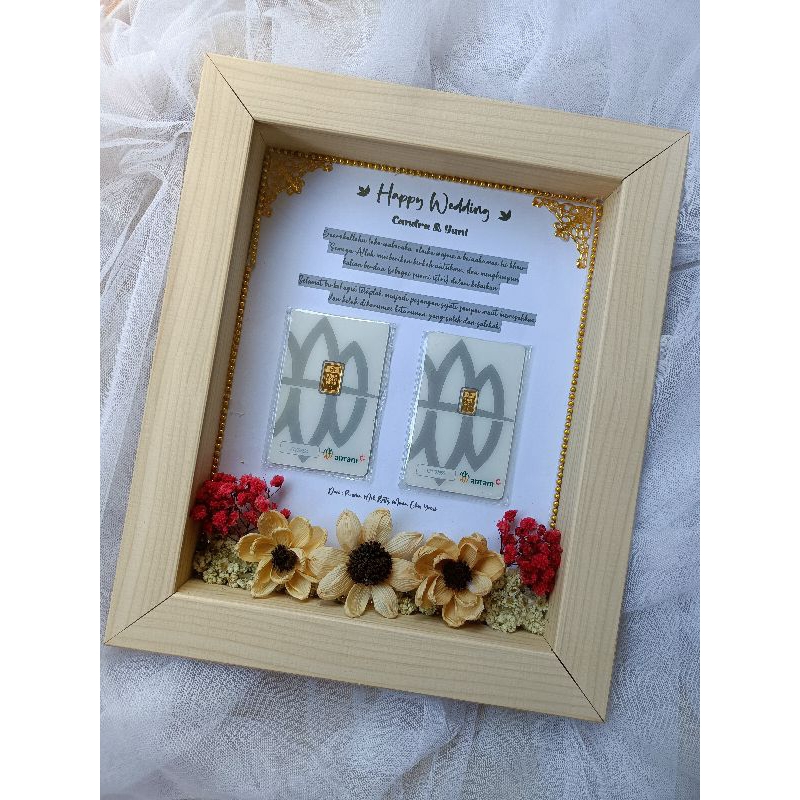 Frame 3D (Ukuran 20 x 25 Cm)