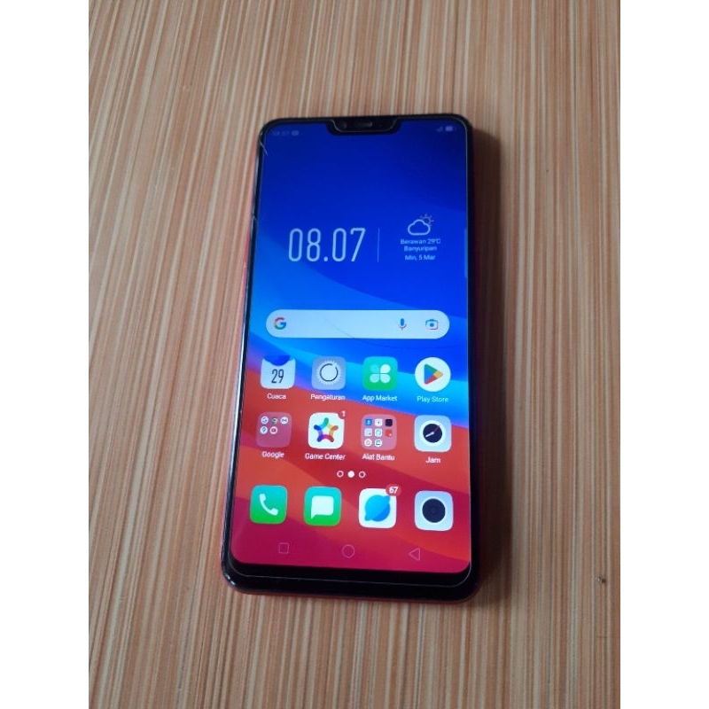 Hp Oppo A3s ram 2/16 gb Kondisi Normal