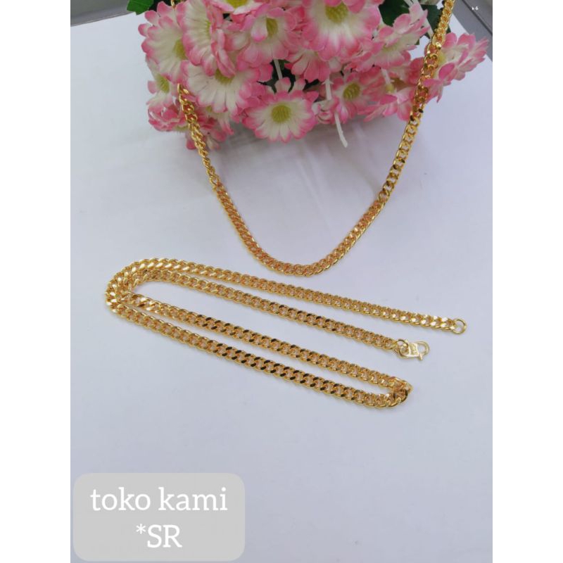kalung rantai wanita dewasa anti karat