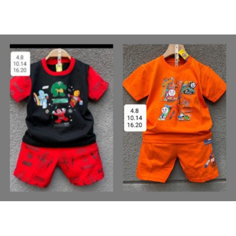 stelan anak laki-laki  Lengkong jaya untuk usia 1 sampai 10 tahun