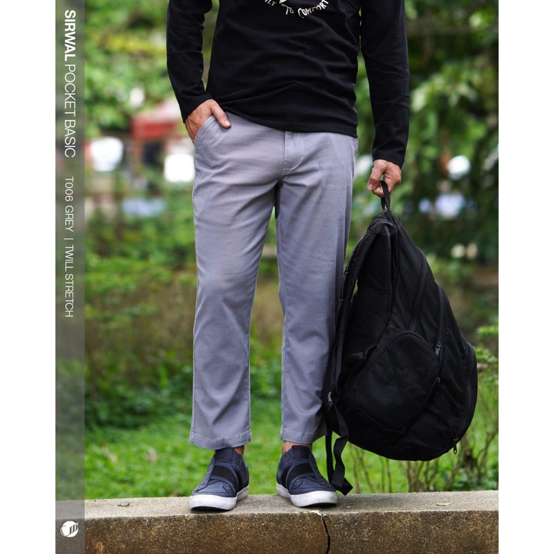 Samase Sirwal pocket Basic T006