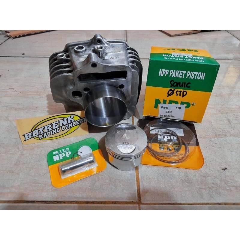 BLOK LEGENDA/SUFIT  BORE UP BORING LINER DMTR 61SENTRIS SET PISTON KIT SONIC DMTR 58NPP-BOYRENK RACING