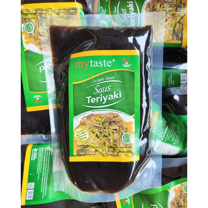 

MYTASTE SAUS TERIYAKI MY TASTE TERIYAKI SAUCE 500GR