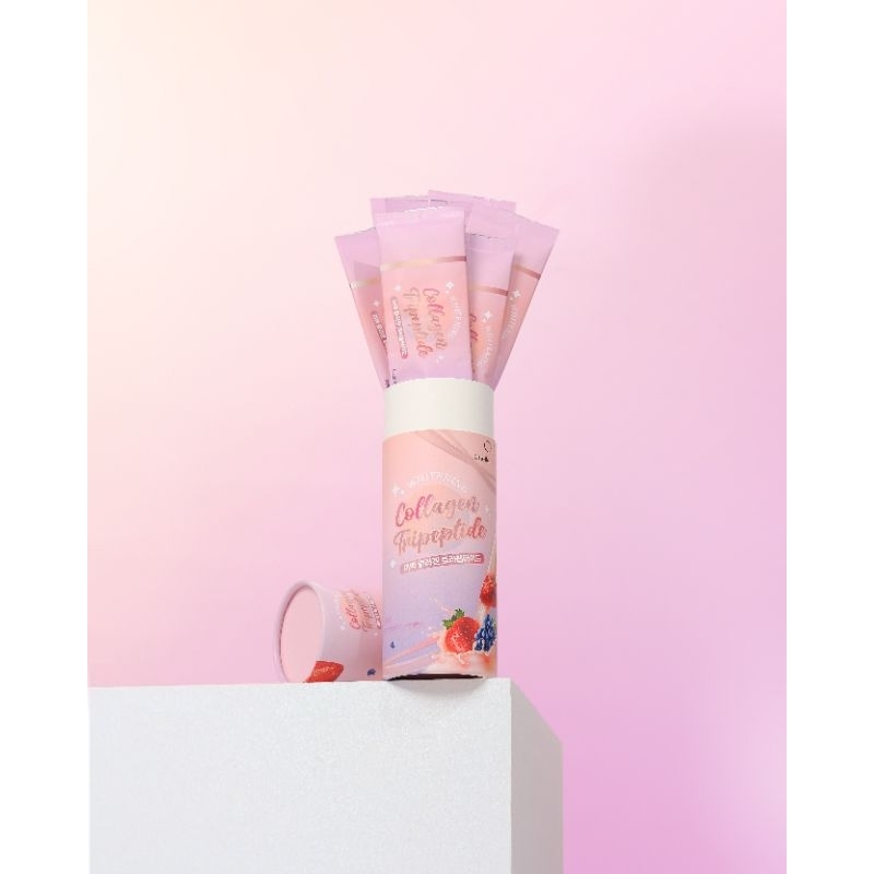 Chelleb glow whitening collagen trippeptide 8sachet Collagen Drink