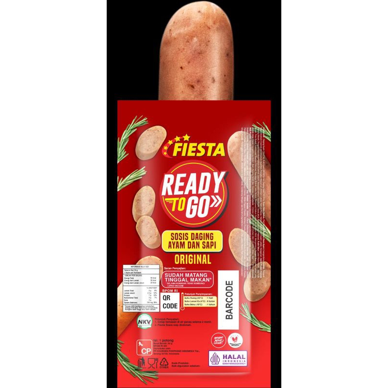 

Fiesta Single Sosis Ready To Go Sosis Siap Makan Sapi dan Ayam