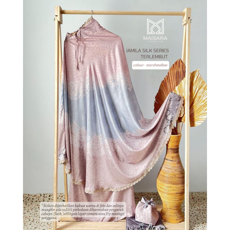Mukena Maisara Jamila Silk Maisara original