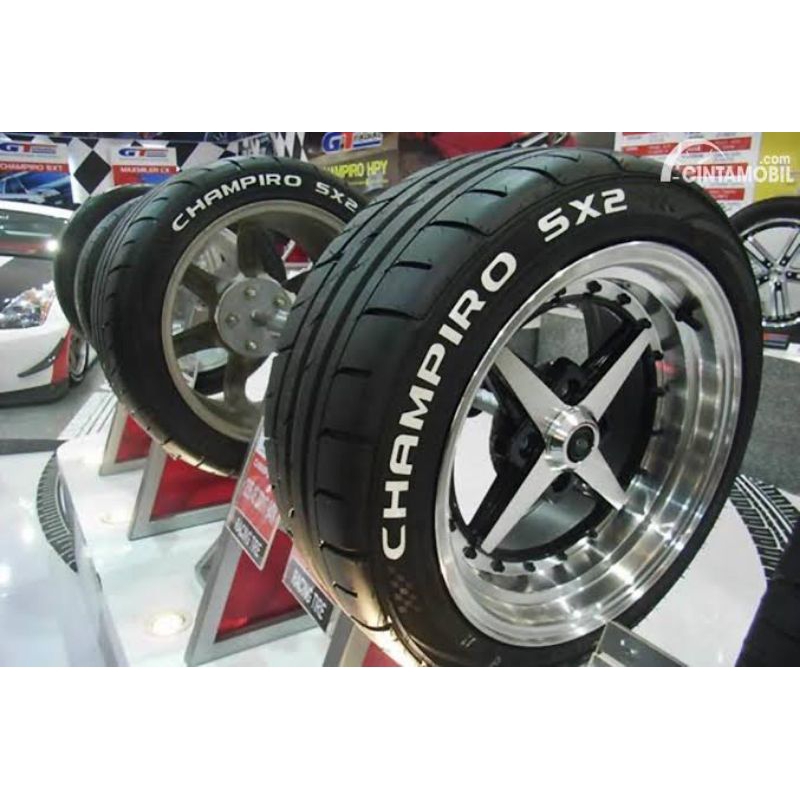 Tempelan Stiker Ban CHAMPIRO SX 2 Keren