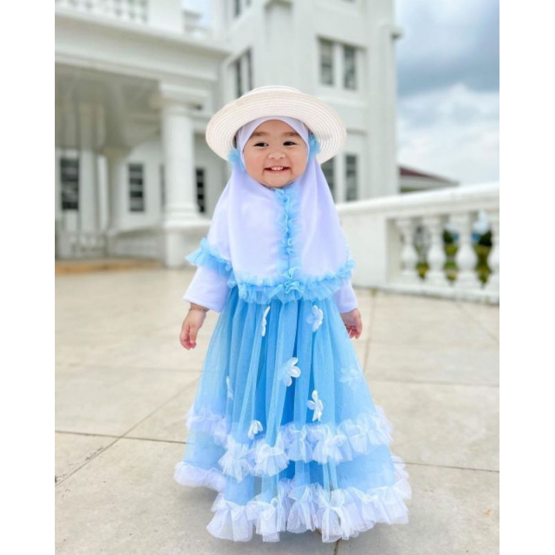 (DRESSKIDS) GAMIS ZHAFIRA/GAMIS ANAK MURAH/GAMIS ANAK MEWAH/GAMIS ANAK SYARI /GAMIS BAYI LUCU/GAMIS 