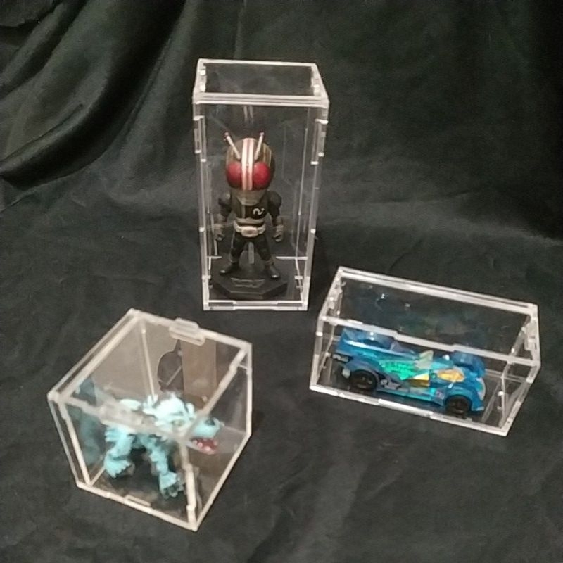 box akrilik / box action figure / box bongkar pasang / box mainan / kotak akrilik / kotak mainan / k
