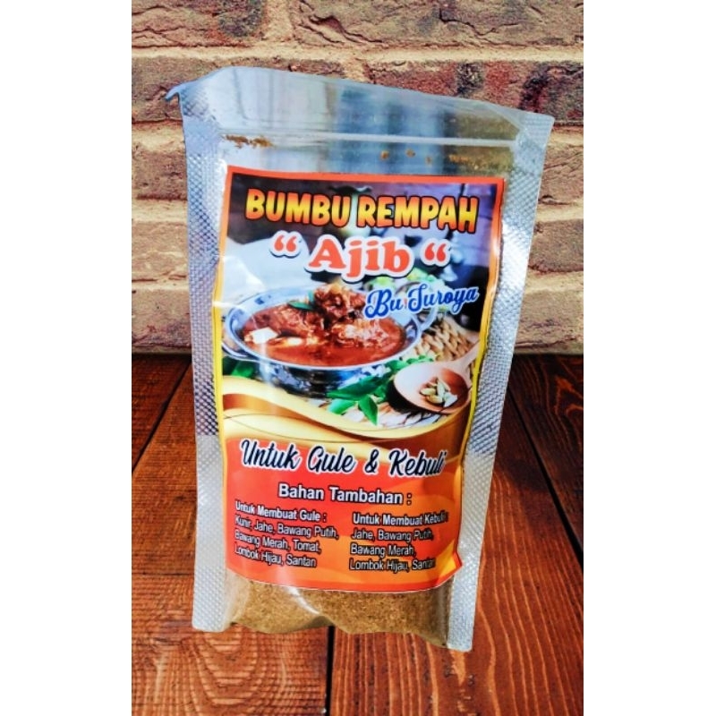 

Bumbu bubuk untuk gule/kare dan kabuli