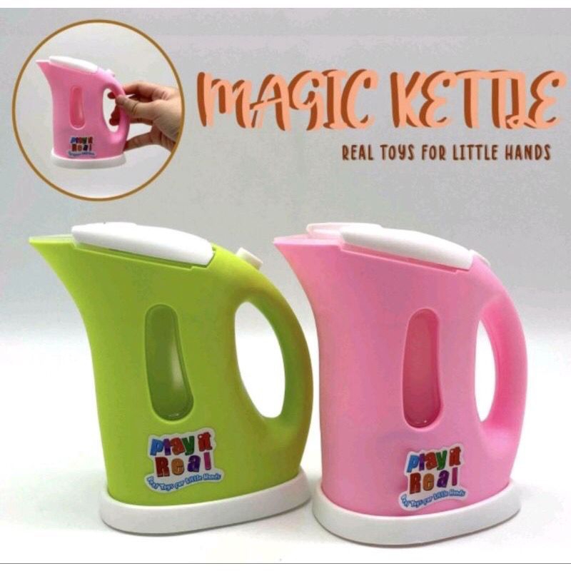 MAINAN PLAY IT REAL ELECTRIC MAGIC KETTLE / MASAK-MASAKAN KETEL TEKO LISTRIK 10023-1