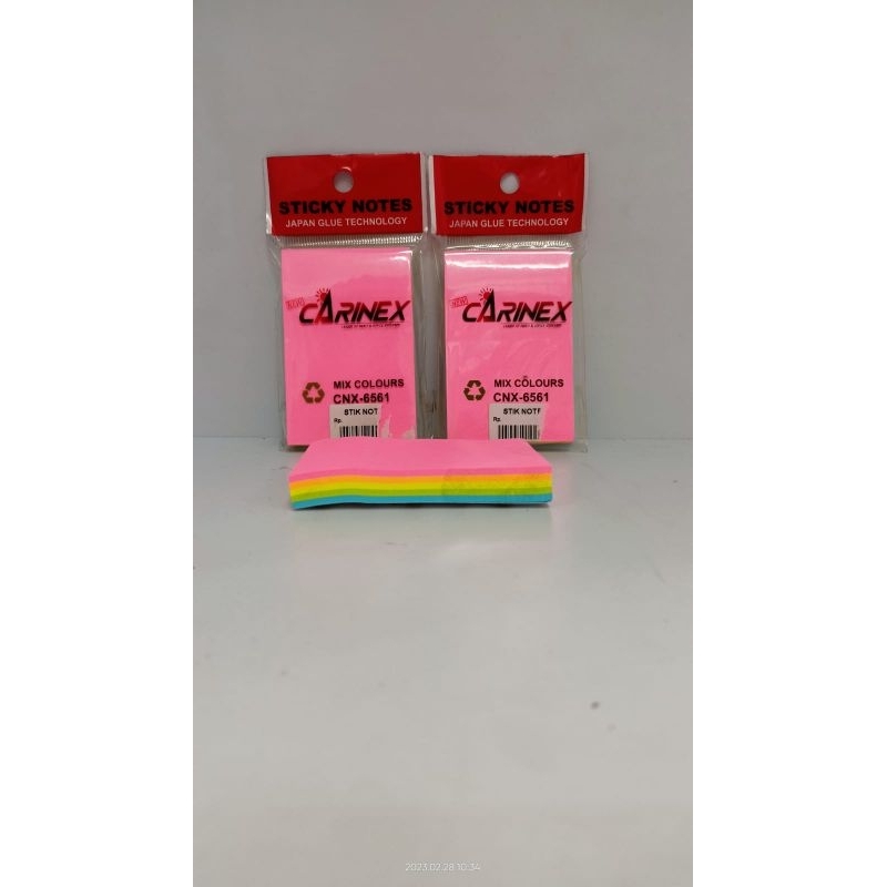 

STICK NOTE/ MEMO STICK MIX 5 WARNA CNX-6561
