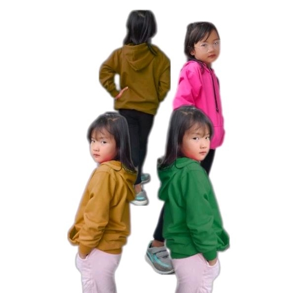 SWITER  HOODIE ANAK LAKI LAKI PEREMPUAN 2-12 TAHUN