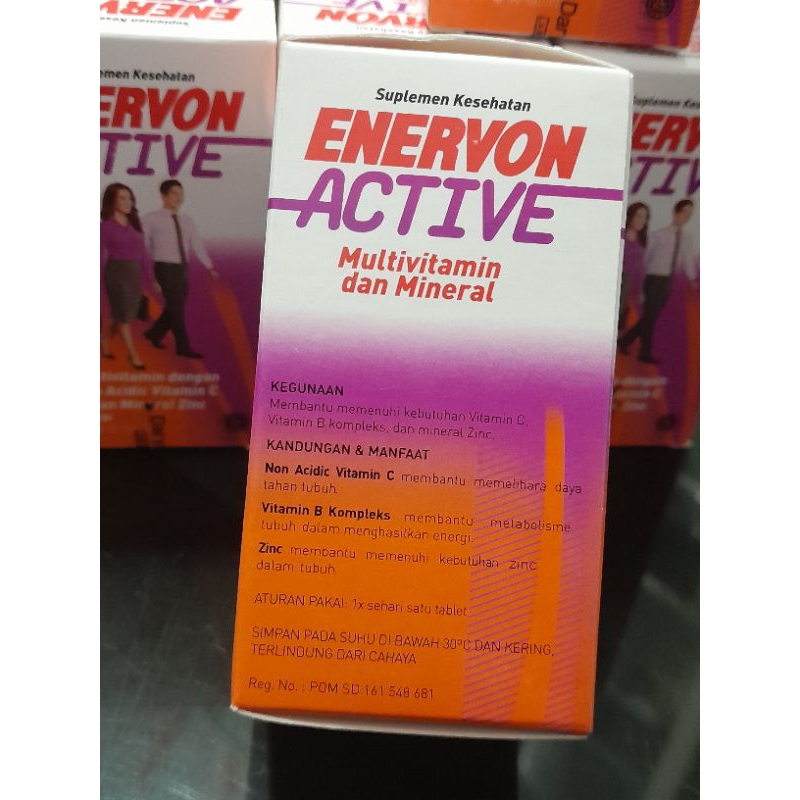 ENERVON C ACTIVE | BOTOL 30 TABLET