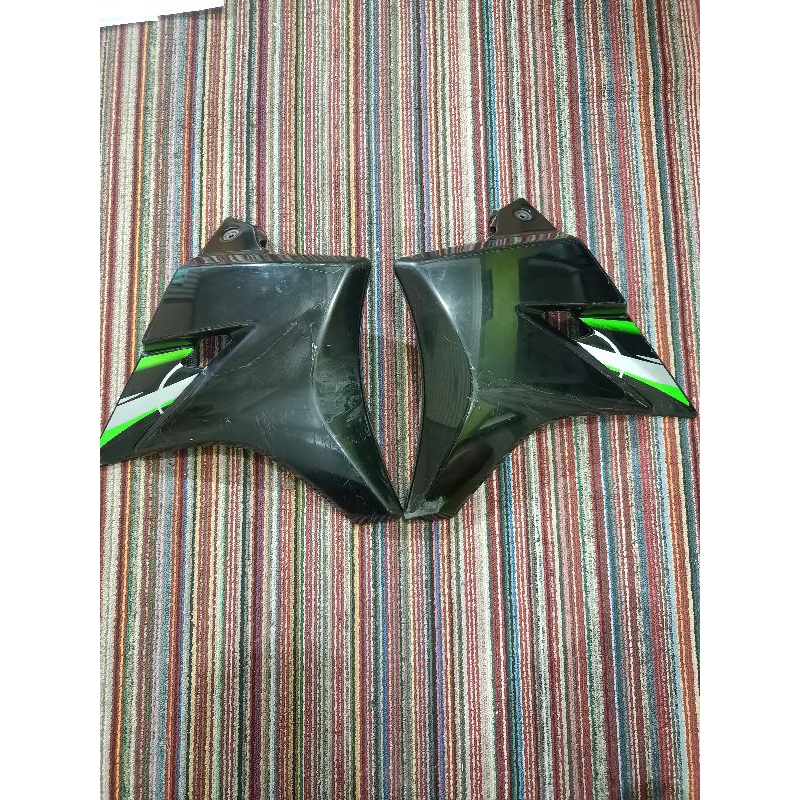 Air shroud cover tangki kupingan tengki sayap tengki Kawasaki Ninja ss r 2tak ninja 150r ss original
