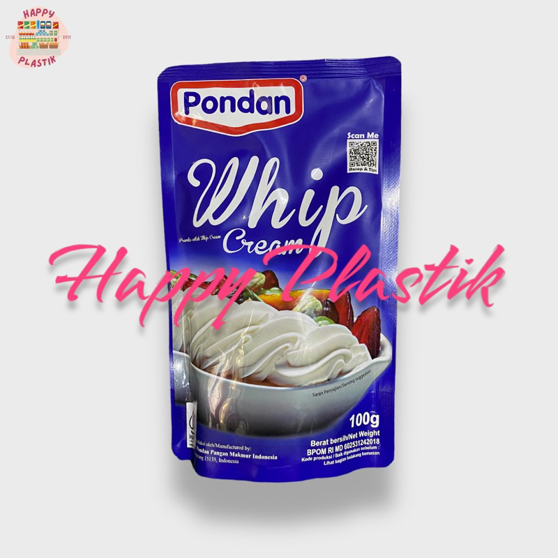 

Pondan Whip Cream Pouch 100gr