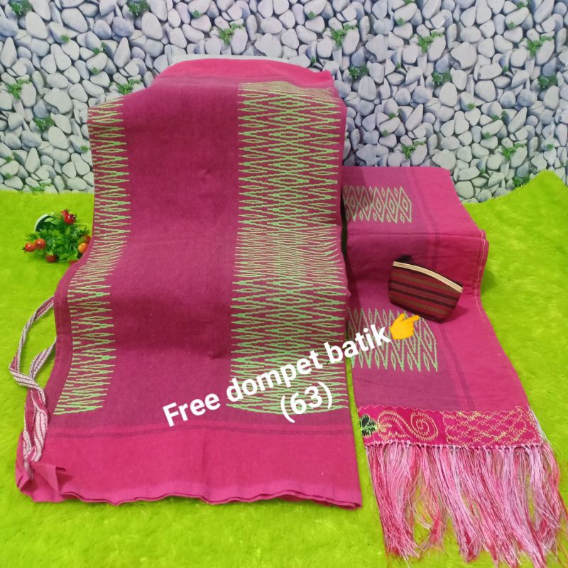 ROK LILIT TENUN SIBOLANG RASTA SIAP PAKAI