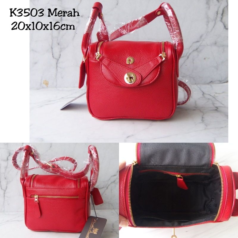 Tas Papillon K3503 merah