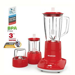 Blender PLASTIK Maspion MT1263PL 1 LITER  Blender Maspion 3in1 MT 1263PL