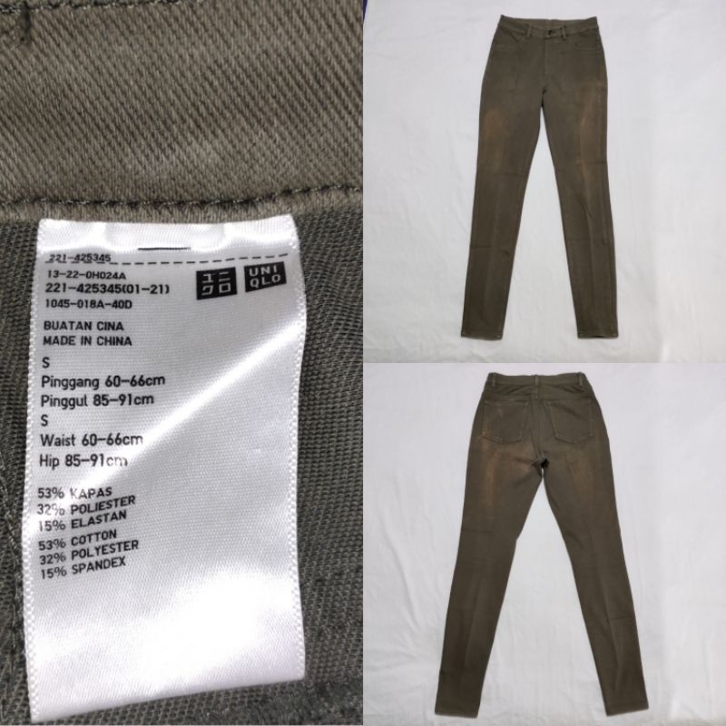 [PRELOVED] Uniqlo Celana Legging Ultra Stretch Highwaist