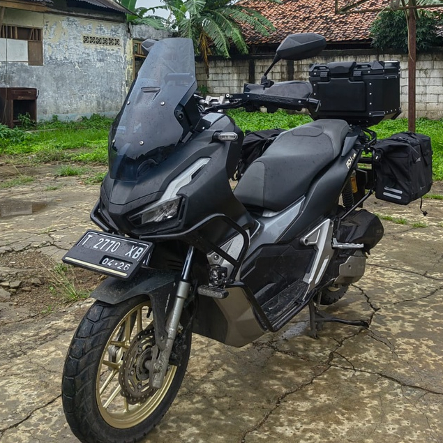 Crashbar ADV 150 Plus bracket Lampu