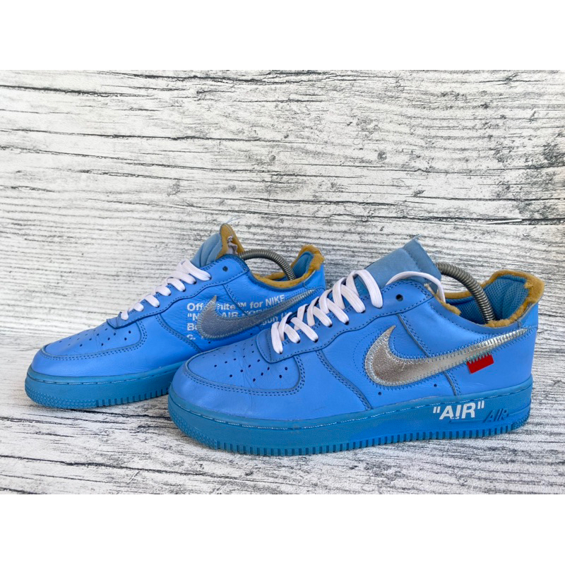 AF1 offwhite MCA blue second