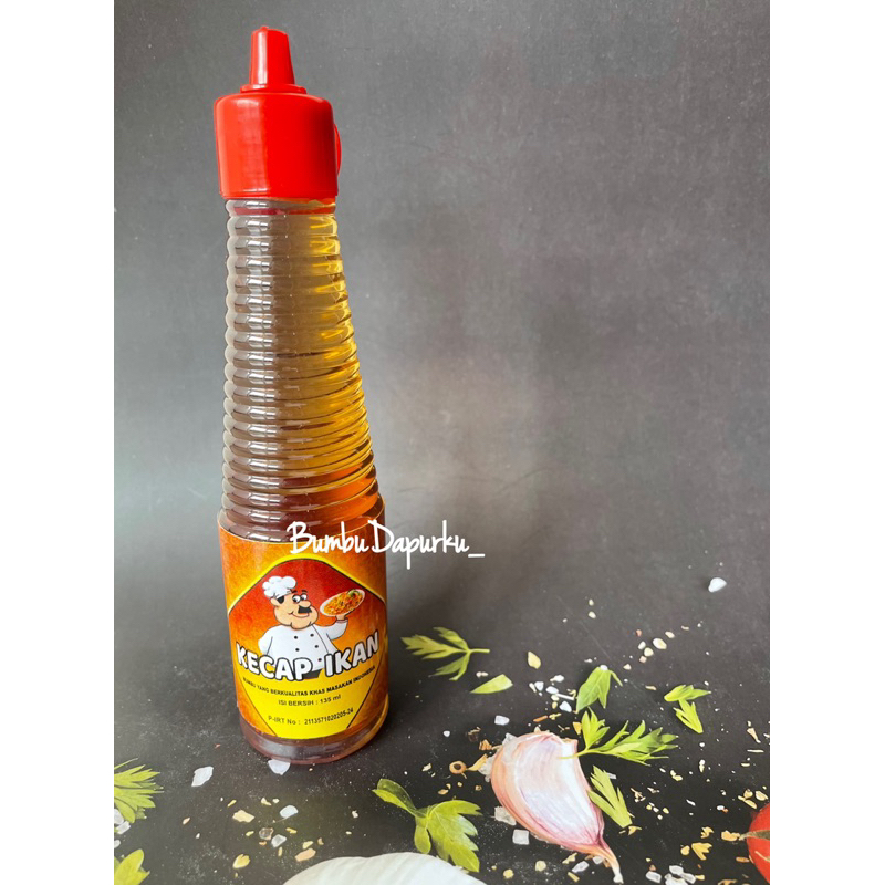 (1 Botol) Saos / Kecap Ikan Cap Koki 135ml