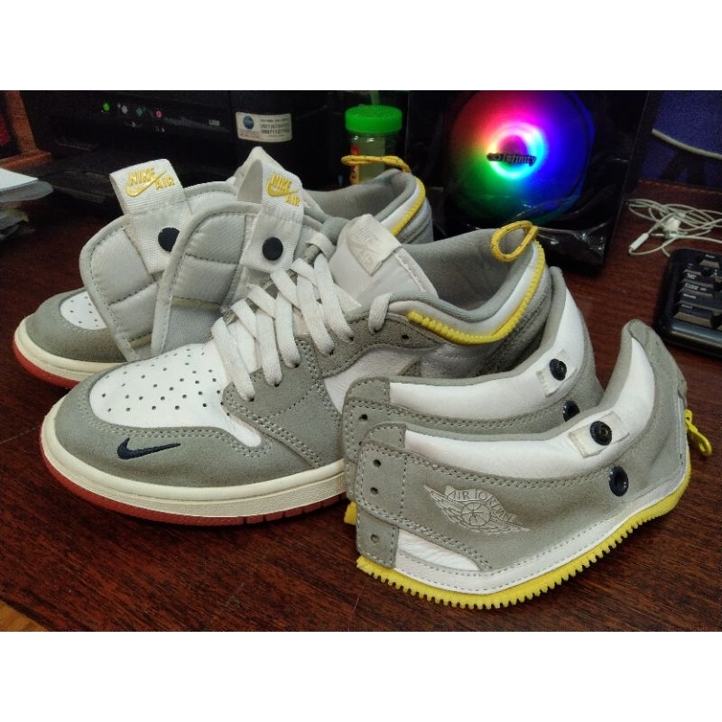 Sepatu Branded Second Nike Air Jordan 1 High Switch Uk 42 Nyaman Pakai Di 40 41