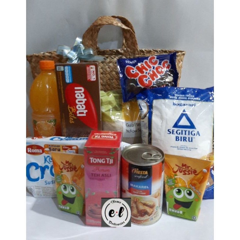 

Parcel mix sembako lebaran , PROMO Idulfitri, gift natal tahun baru seserahan