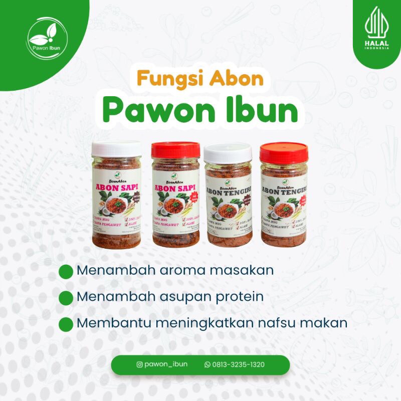 Pawon Ibu Abon Sapi Dan Tenggiri